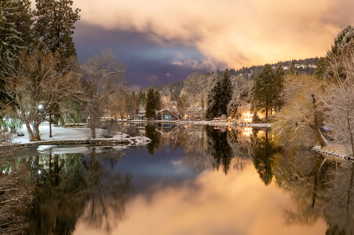 Electric Snowy Evening - Photography by Pete Alport