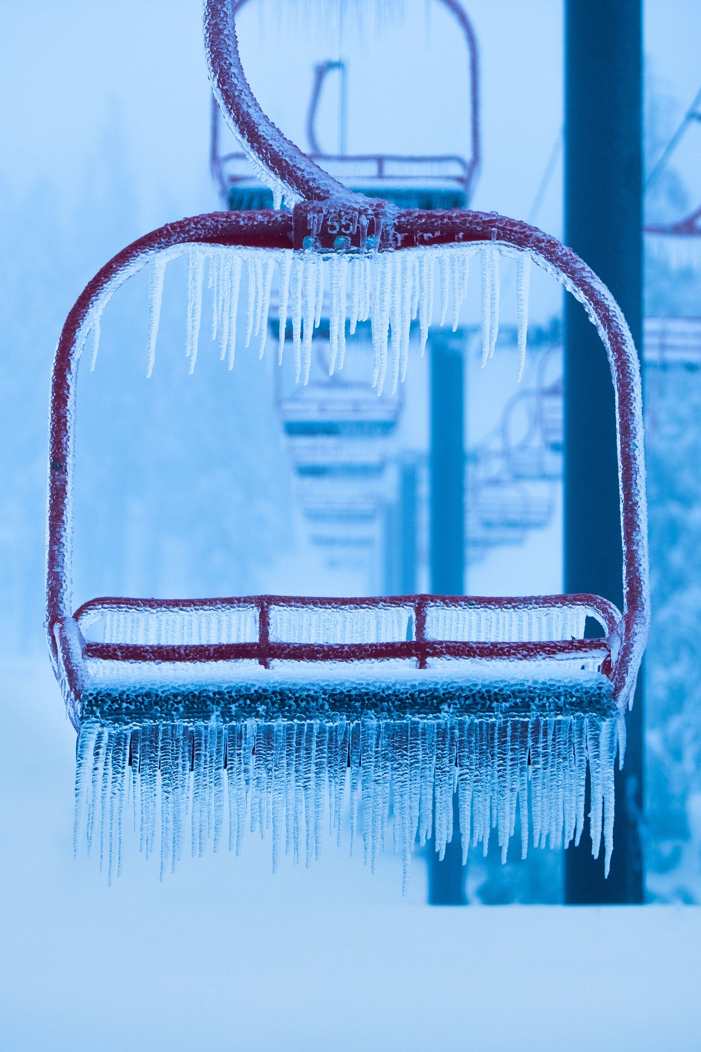 Framed - Red Ice - Photography by Pete Alport