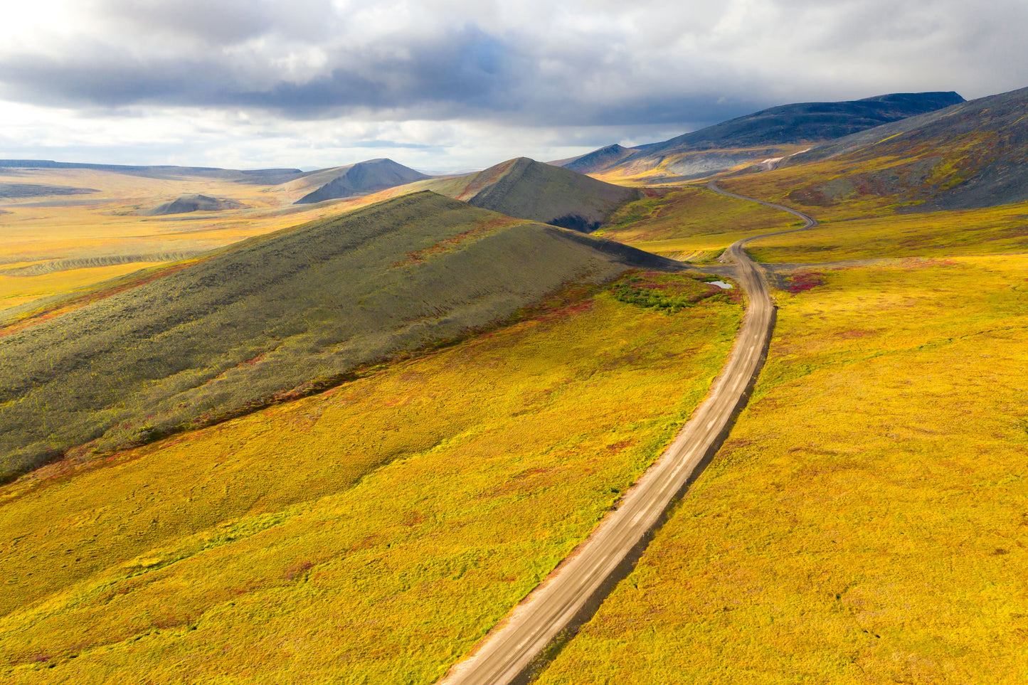 Framed - Tundra Road - Photography by Pete Alport