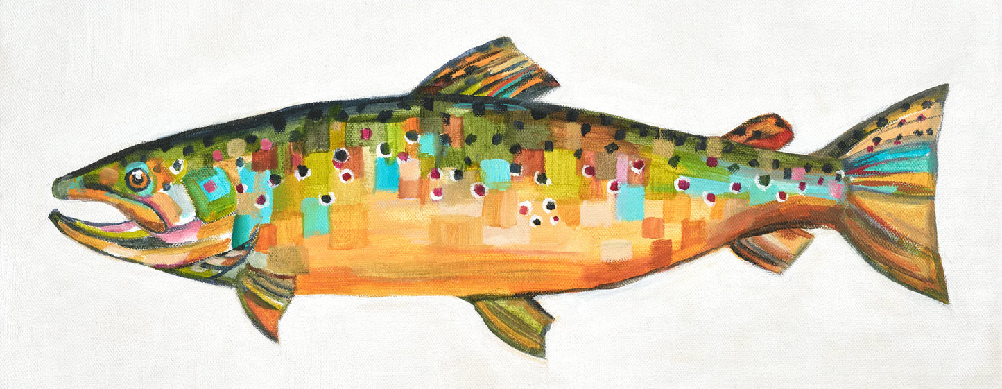 Brown Trout II by Sheila Dunn