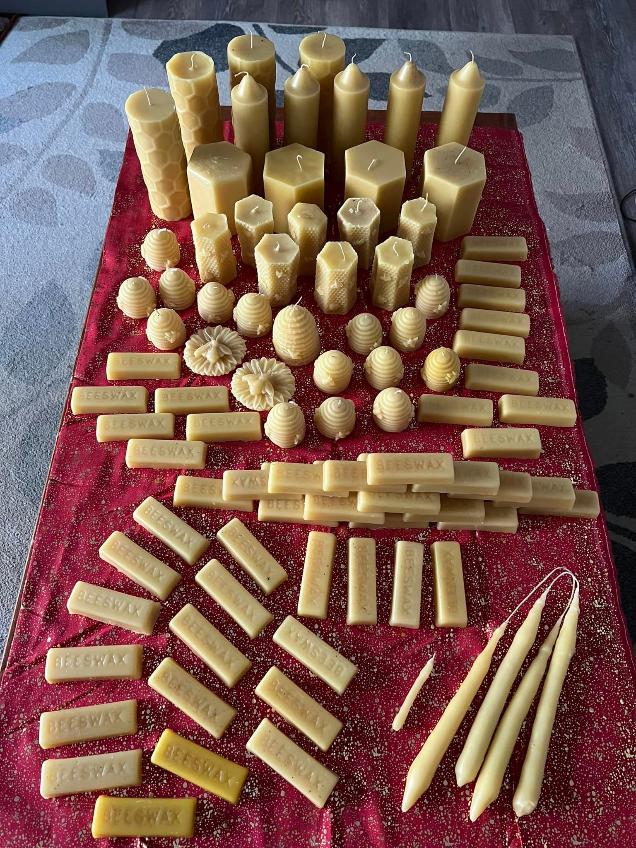 Beeswax Candles - The Royal Bee