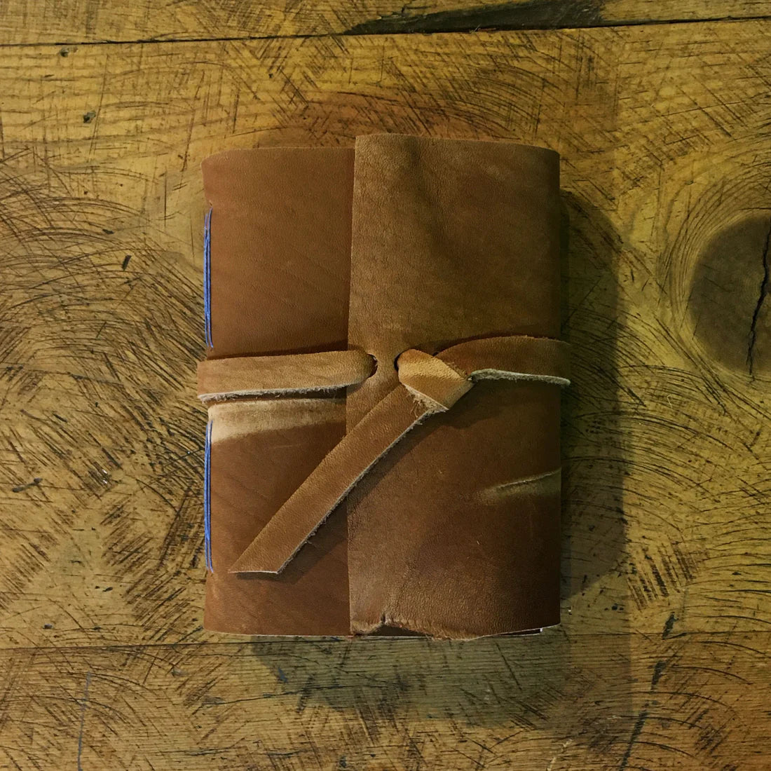 Hand Bound Leather Journal - Medium by Green Bird Press
