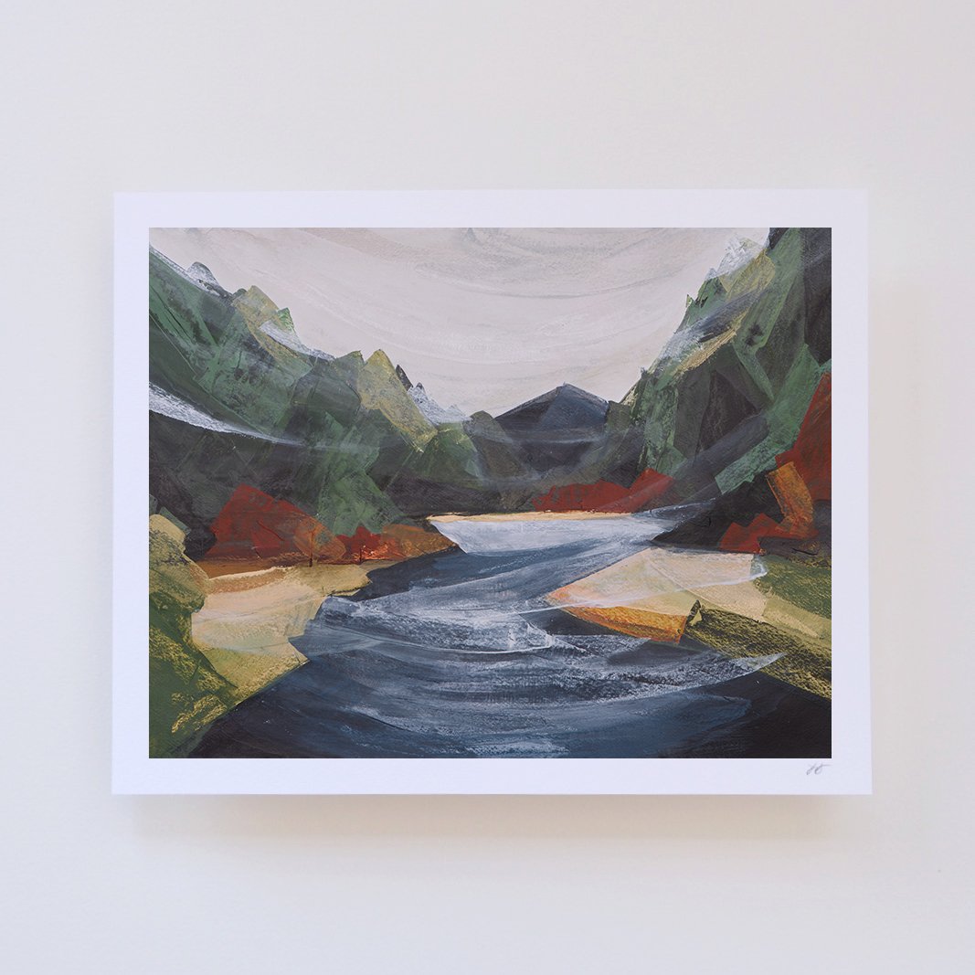 Framed - Metolius River by Lindsay Gilmore