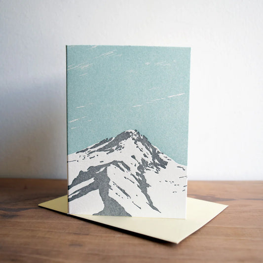 Mount Hood Card by Quail Lane Press