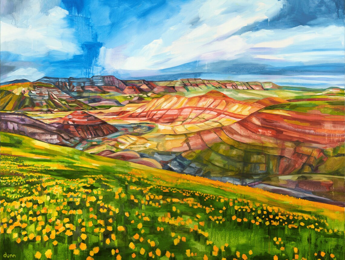 Painted Hills by Sheila Dunn