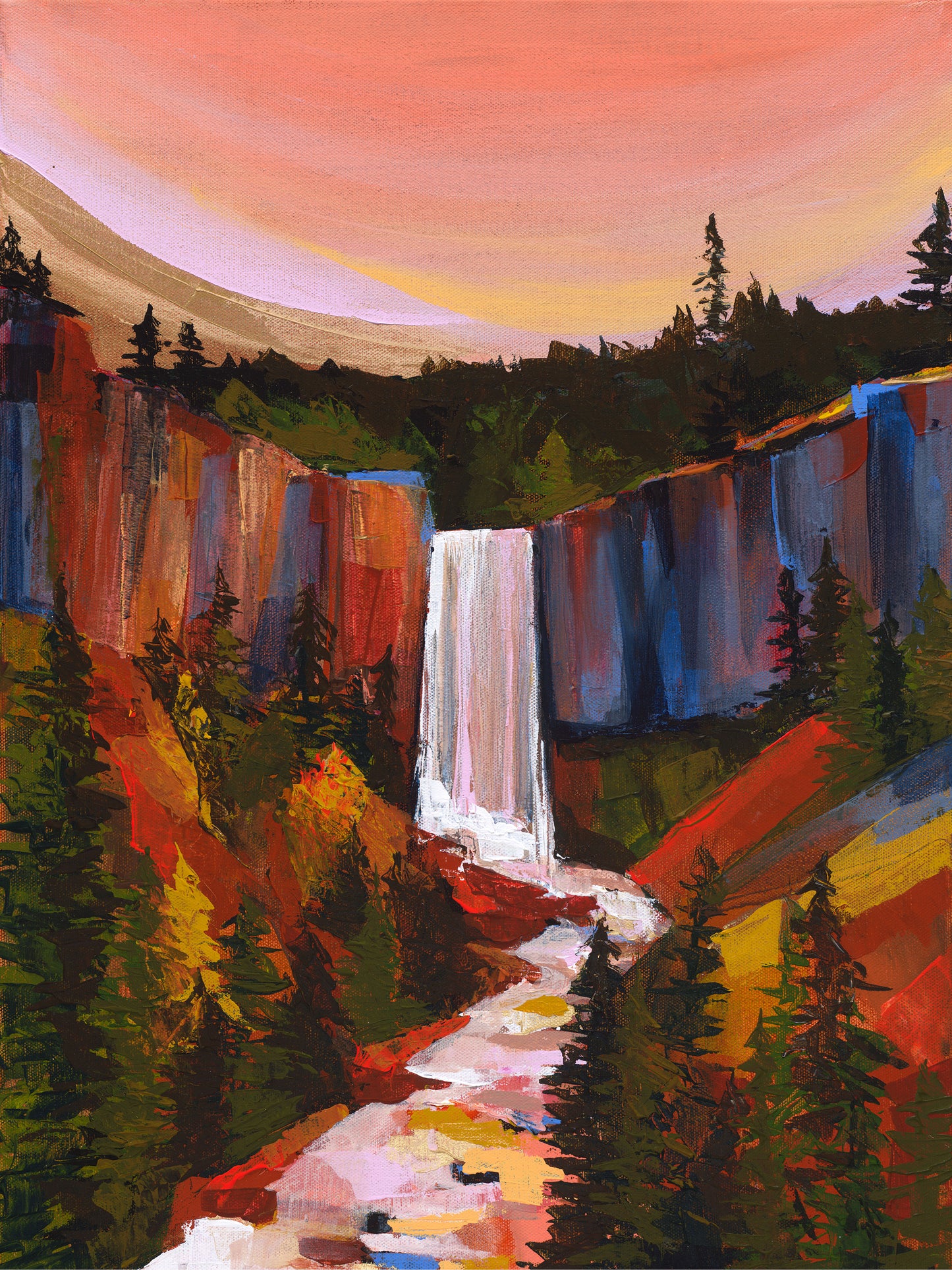 Tumalo Falls by Lindsay Gilmore