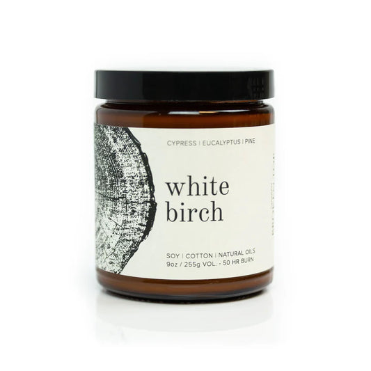 White Birch 9oz Candle by Broken Top Candle
