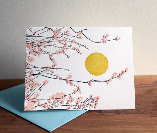 Cherry Tree Card by Quail Lane Press