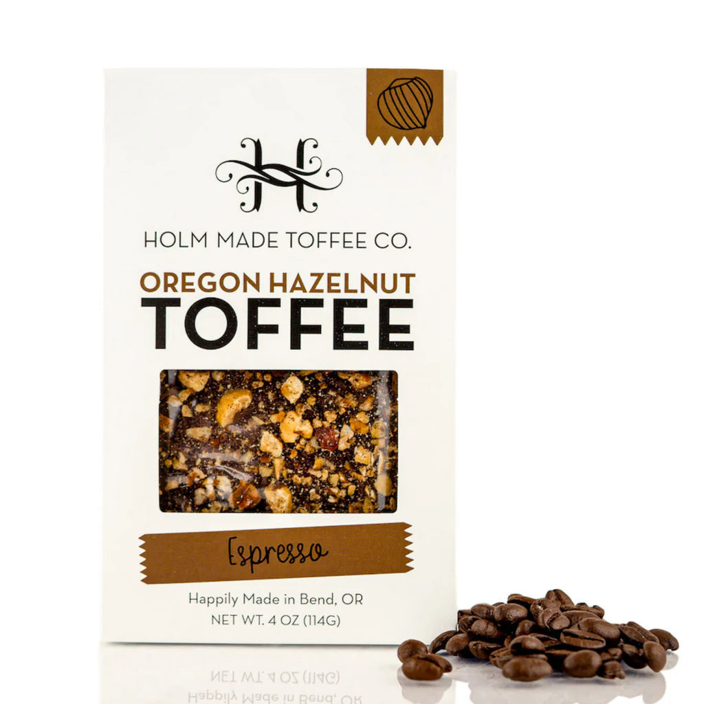 Espresso Hazelnut Toffee by Holm Made Toffee Co.