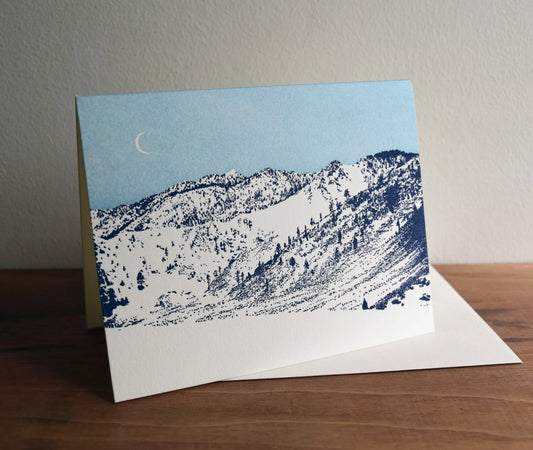 First Snow Card by Quail Lane Press