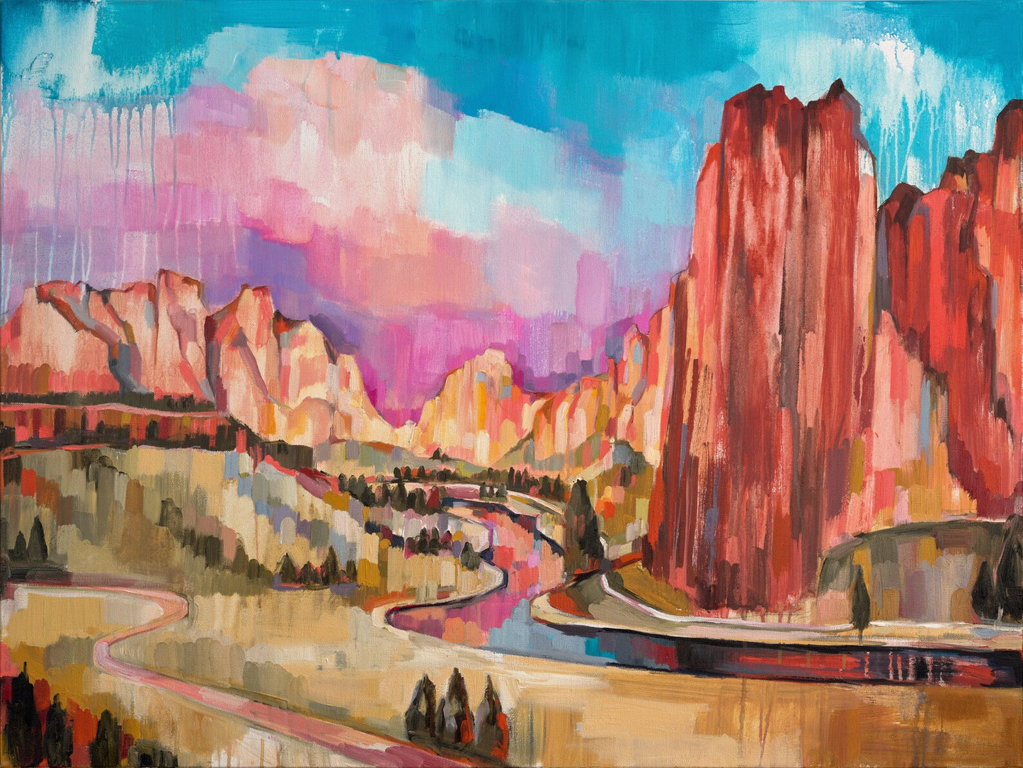 Smith Rock by Sheila Dunn