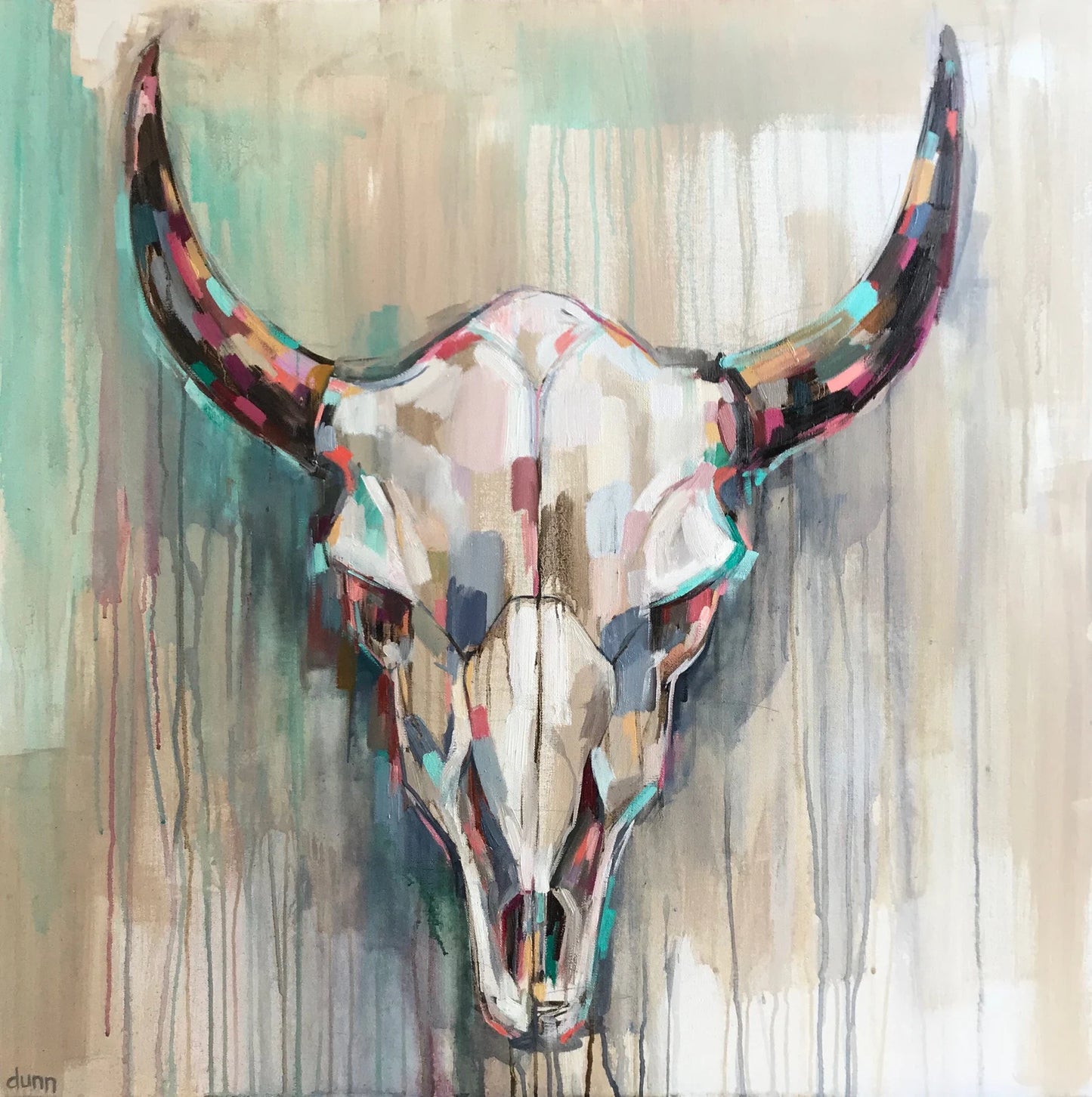 Bison Skull by Sheila Dunn