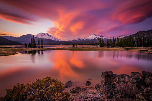 Sparks Lake Opening Day by Extreme Oregon