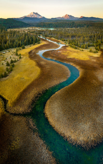 Hosmer Lake Curves by Extreme Oregon