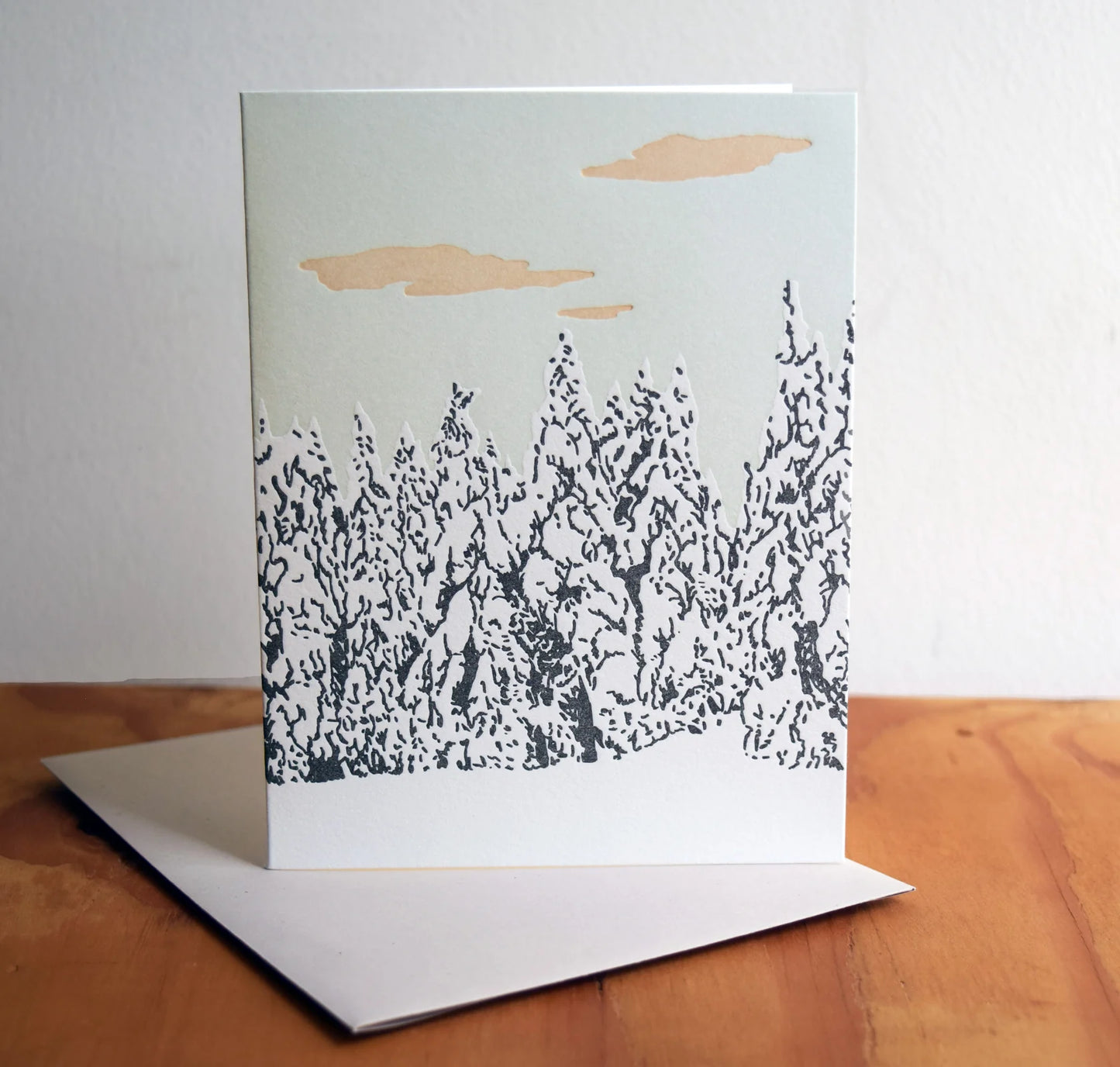 Snowbound Card by Quail Lane Press