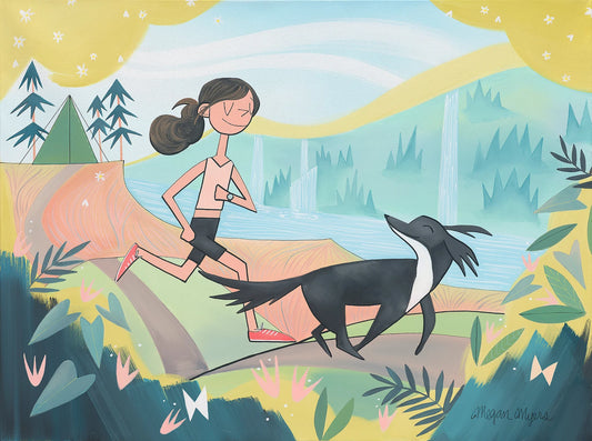 Trail Run by Megan Marie Myers